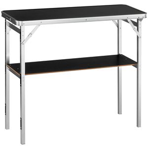 Tavolo da Bar Pieghevole Portatile per Interni ed Esterni con Custodia e Vano Portaoggetti - Product Image 3