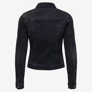 Chaqueta Corta de Invierno para Mujer, Estilo Bomber, Ecológica, de Mezclilla, Impermeable, Aislada, con Control de Temperatura, Cierre de Cremallera - Product Image 6