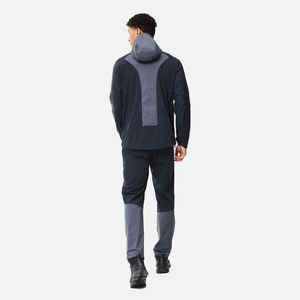 Factory Wholesale Windbreaker Tracksuit 2 Piece Men Women Nylon Zip Up Hooded <b>Jacket</b> Pants Custom Print Low MOQ - Product Image 4