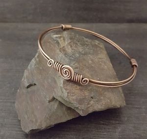 Handcrafted Copper <b>Bracelet</b> Luxury Ethnic Jewelry Gift For Stylish Women Daily Fashion Statement Accessories - Product Image 4