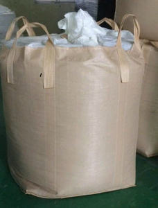 Bolsa Jumbo de 1000 kg para Alimentos, Tejido de PP de Alta Resistencia, Factor de Seguridad 5:1, Fondo Plano, Diseño para Materiales a Granel, Esquina Cruzada con Asa - Product Image 5