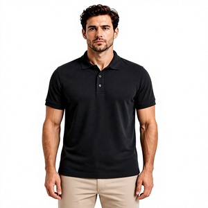 <b>Men</b> Dark Gray Heat-Transfer Printed <b>T</b>-<b>Shirt</b> Short Sleeve Collared Pullover Casual Golf Tennis Uniform Adults Front - Product Image 1