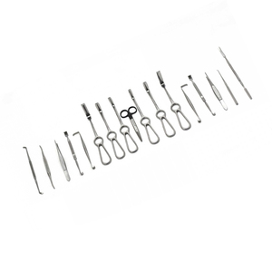 High Quality CE Certified Stainless Steel Manual <b>Ear</b> Reconstruction Auricular Instruments Set Plastic Surgery Surgical <b>Tools</b> Kit - Product Image 2