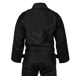 Unisex Black Karate Kimono 100% Cotton Durable Regular Fit Adult Martial Arts Wear 300g Fabric Weight Breathable - Product Image 2