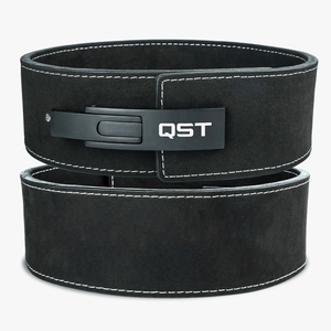 Cinturón de Levantamiento de Pesas de Cuero Vacuno con Hebilla de Palanca de Acero Inoxidable, Cinturón de Gimnasio para Fitness, Cinturón de Entrenamiento para Peso Muerto - Product Image 1