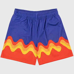 Pantalones Cortos Deportivos de Gimnasio para Hombre, Estilo Urbano, Personalizados, de Poliéster y Elastano, Cómodos, Tejido de Lana, para Correr - Product Image 3