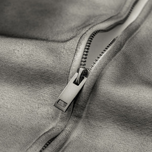 Sweat-shirts à capuche pour hommes en molleton lourd surdimensionné en coton vintage avec broderie usée personnalisée, lavage à l'acide, fermeture éclair, séchage rapide - Product Image 6