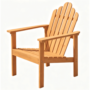 Sedia Adirondack in Legno Massello di Acacia, Resistente fino a 180 kg, con Seduta Inclinata e Braccioli Larghi, per Giardino, Patio, Prato ed Eventi all'Aperto - Product Image 2