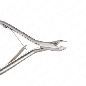 Coupe-ongles de précision en acier inoxydable argenté de qualité supérieure, outil de manucure et pédicure, logo personnalisé OEM - Product Image 6