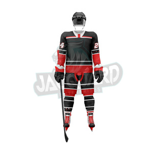 Uniforme de hockey sobre hielo a precio económico, tela transpirable, uniforme de hockey sobre hielo personalizado, uniforme de hockey sobre hielo al por mayor - Product Image 2