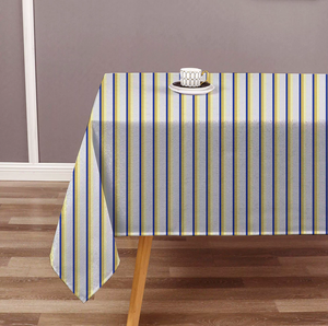 Nappe rayée 100 % coton de qualité export, teinte en fil, lavable, durable, textile de maison, vente en gros directe usine - Product Image 5