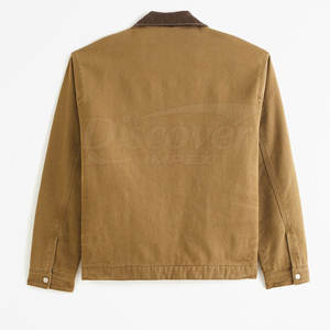 Veste Letterman au meilleur prix, logo personnalisé, veste d'hiver, marque privée, veste en coton à vendre - Product Image 2