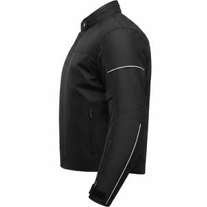 Wholesale New Arrivals Latest Design Embossing Logo Customizable Leather Plus Size Waterproof Racing Jacket - Product Image 6