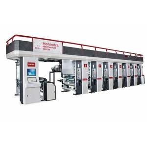 Machine d'impression rotogravure industrielle haute vitesse automatique multicolore pour l'emballage avec garantie d'un an - Product Image 1