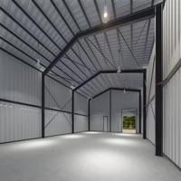 QCF070 Bâtiment à structure métallique pour ferme, jardin, garage, entrepôt, atelier, hangar, abri de stationnement préfabriqué