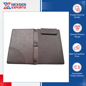 Carpeta de Presentación de Cuero PU Hecha a Mano de Alta Calidad Disponible en Grandes Cantidades, del Fabricante Líder en India, Nexgen - Product Image 4