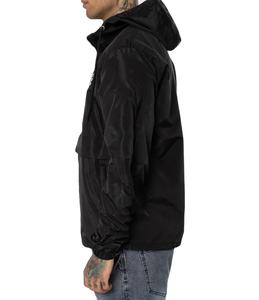 Chaqueta Cortavientos Personalizable para Hombre, Talla Grande, Transpirable, con Capucha, Impermeable, con Cierre de Cremallera, Estilo Casual - Product Image 3