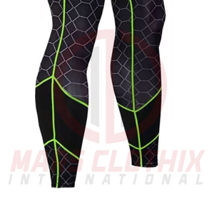 Top Seller Men Compression Wear Set Long Sleeve Compression Shirt and <b>Tight</b> Set for Workout Running Fitness - Product Image 6