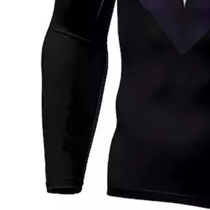 Nouveau T-shirt de compression pour homme 2026, respirant et ajusté, idéal pour l'entraînement en salle de sport, avec sublimation, en promotion - Product Image 4