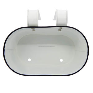 Jardinières suspendues pour balcon Seau à fleurs Jardinières murales galvanisées et montées Jardinières de ferme Pot de fleur enduit de poudre blanche - Product Image 4