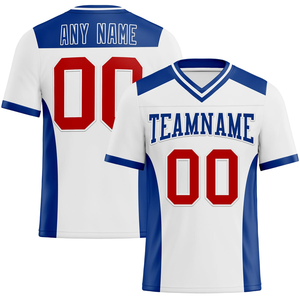 Maillot de football personnalisé pour équipe, vente en gros, kit de football pour hommes, 100% polyester, tissu respirant et anti-humidité, col en V, manches courtes - Product Image 6