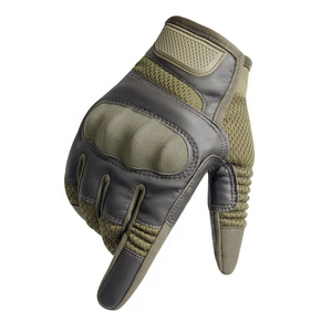 Guantes de Cuero Negros de Invierno Personalizados con Pantalla Táctil Completa, Antideslizantes, para Motocicleta, Resistentes a Impactos, Impermeables y Ligeros - Product Image 3