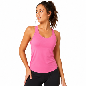 woman tank <b>top</b> lightweight breathable construction flexible fit designed for sports gym <b>walking</b> travel and casual daily outfits - Product Image 3