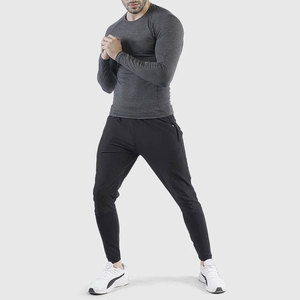 Low MOQ High Quality Full Sleeves <b>Men</b> <b>Compression</b> <b>Shirts</b> Custom Logo Printed Slim Fit Best Price <b>Compression</b> <b>Shirts</b> For <b>Men</b> - Product Image 5