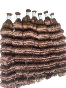 La plus belle vague de corps prix le moins cher cheveux humains vietnamiens naturels couleur brune donneur unique - Product Image 3