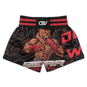 Conjunto de Karate y Muay Thai de Manga Corta con Logotipo Sublimado Personalizado OEM/ODM, Secado Rápido, Fibra de Spandex/Poliéster, Elástico para Kickboxing - Product Image 3