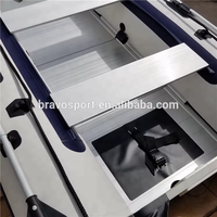 Bateau pneumatique pliable en PVC Hypalon CE 3m 10ft avec plancher en aluminium