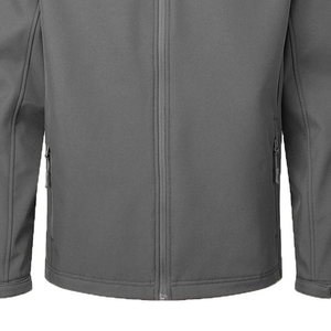 Veste Softshell de haute qualité professionnelle, nouveau design, fermeture éclair sur le devant, pour hommes, nouvelle arrivée, vêtements d'extérieur, veste Softshell - Product Image 3