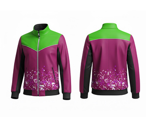 Chaqueta Deportiva Personalizada con Cierre Completo, Ropa para Correr y Fitness, Cálida, Transpirable y de Secado Rápido |   Tallas Hombre Mujer Juvenil - Product Image 3