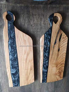 Planche à fromage en bois de manguier et résine, artisanale, écologique, de haute qualité, épaisseur 1,5 cm, pour la maison, l'hôtel, le restaurant - Product Image 4