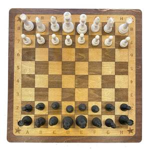 Classic Artistic <b>Wooden</b> <b>Chess</b> <b>Board</b> Home Decoration Craft Wall Sign - Product Image 3