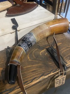 Nuevo Cuerno Vikingo para Beber con Diseño Tallado, el Más Vendido, con Logotipo, Auténtico, Apto para Alimentos, Sin Fugas, Cuerno Vikingo Nórdico para Cerveza - Product Image 3