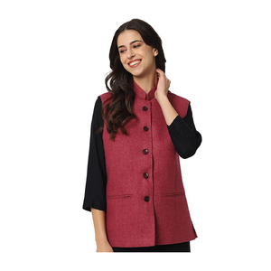 Servicio OEM ODM, Chaleco Formal de Lana y Algodón Steve James para Hombre y Mujer, Ropa Exterior Informal Elegante, Transpirable y de Secado Rápido para Otoño - Product Image 1