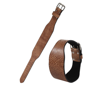 Cinturón de Gimnasio de Cuero de Alto Rendimiento para Levantamiento de Pesas, Powerlifting y Protección Lumbar - Product Image 1