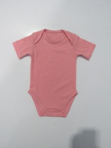 Lot de Bodys Bébé Manches Courtes – Combinaisons Unies et Rayées pour Nourrissons – Ensemble de Bodys en Coton pour Bébé – Vente en Gros - Product Image 6