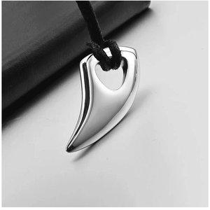 18K Gold Plated Titanium Steel Cross Pendant with Freshwater Pearl & Adjustable <b>Rope</b> <b>Chain</b> for Men - Product Image 4