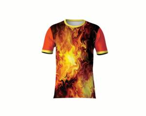 Camiseta Personalizada con Estampado por Sublimación, Poliéster, Manga Corta, Cuello Redondo, Diseño Gráfico, Informal - Product Image 2