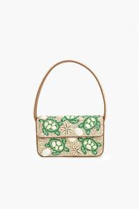 Sacs à bandoulière élégants en coton style bohème pour femmes indiennes, pochettes perlées faites à la main pour soirées, shopping et fêtes, sacs messager style bohème - Product Image 5