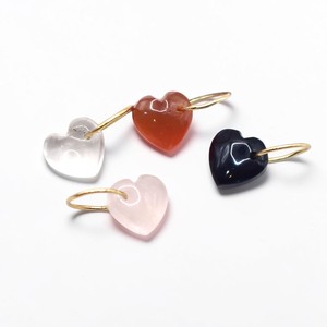 Collar con Colgante de Corazón de Cuarzo Rosa Natural, Chapado en Oro, Cabujón Liso, Joyería Boho Minimalista Hecha a Mano - Product Image 2