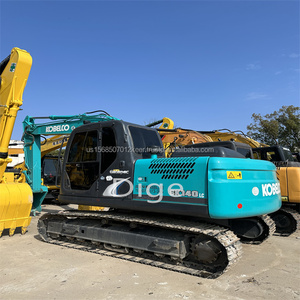 รถขุดไฮดรอลิกแบบตีนตะขาบ Kobelco SK140LC มือสอง ขนาด 14 ตัน พร้อมเครื่องยนต์ฮีโน่และปั๊ม ให้การทำงานที่ราบรื่นและมั่นคง - Product Image 4