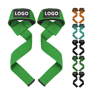 High Grade Heavy Duty Cotton Makes Fitness Gym Accessories Lifting Wrist Wraps Weightlifting <b>Straps</b> Gym Gloves - Product Image 1