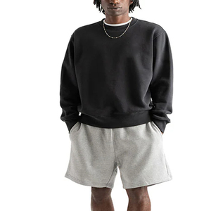 Shorts de sport en coton éponge personnalisés pour hommes, pour l'été, shorts décontractés de plage et de sport pour hommes - Product Image 2