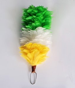 IMADE SPORTS Hackle de protection en toile verte pour béret - Support de hackle pour uniforme et décoration de chapeau de cérémonie - Product Image 6