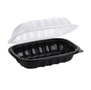 Contenedor Desechable de Plástico para Comida para Llevar con Tapa, Diseño Moderno con Bisagras, 9 * 6, 150 Piezas - Product Image 5
