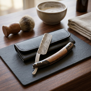 Comfortable Handle Sharp Edge Design Custom Damascus Steel Razor Handmade Premium <b>Shaving</b> Equipment Durable Metal Construction - Product Image 1