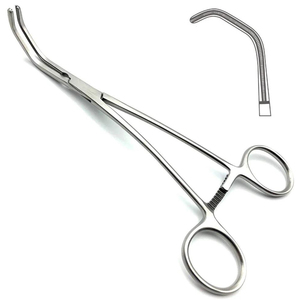 Pinzas tangenciales atraumáticas PISSCO, instrumento quirúrgico tipo Debakey, juego de pinzas atraumáticas de 3 piezas - Product Image 4